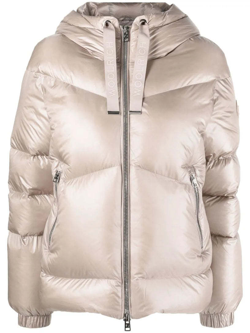 WOOLRICH Aliquippa short down jacket