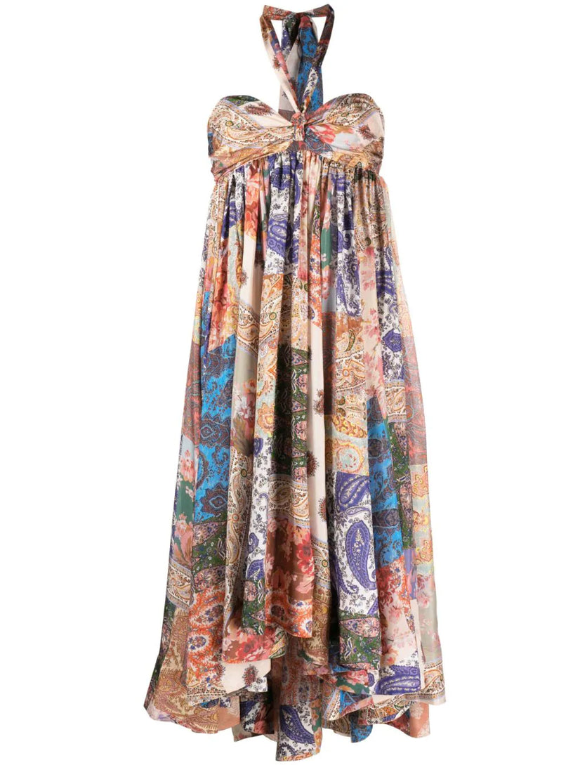 ZIMMERMANN Devi halter maxi dress