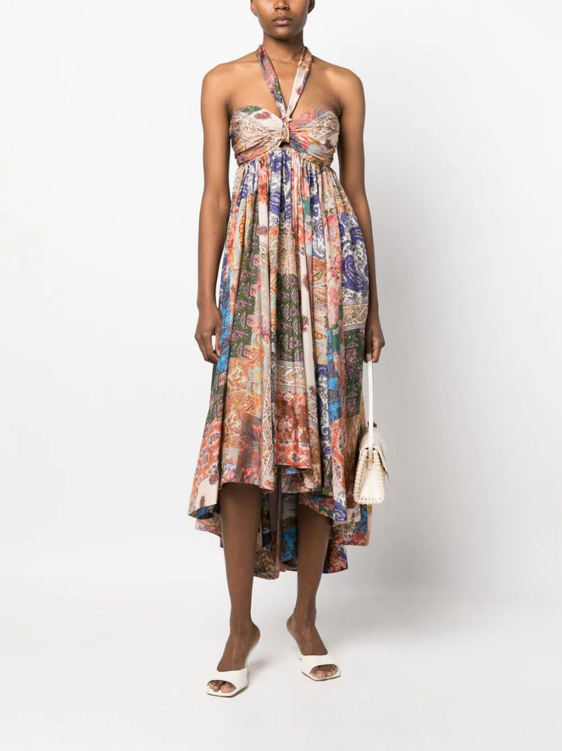 Devi Halter Maxi Dress