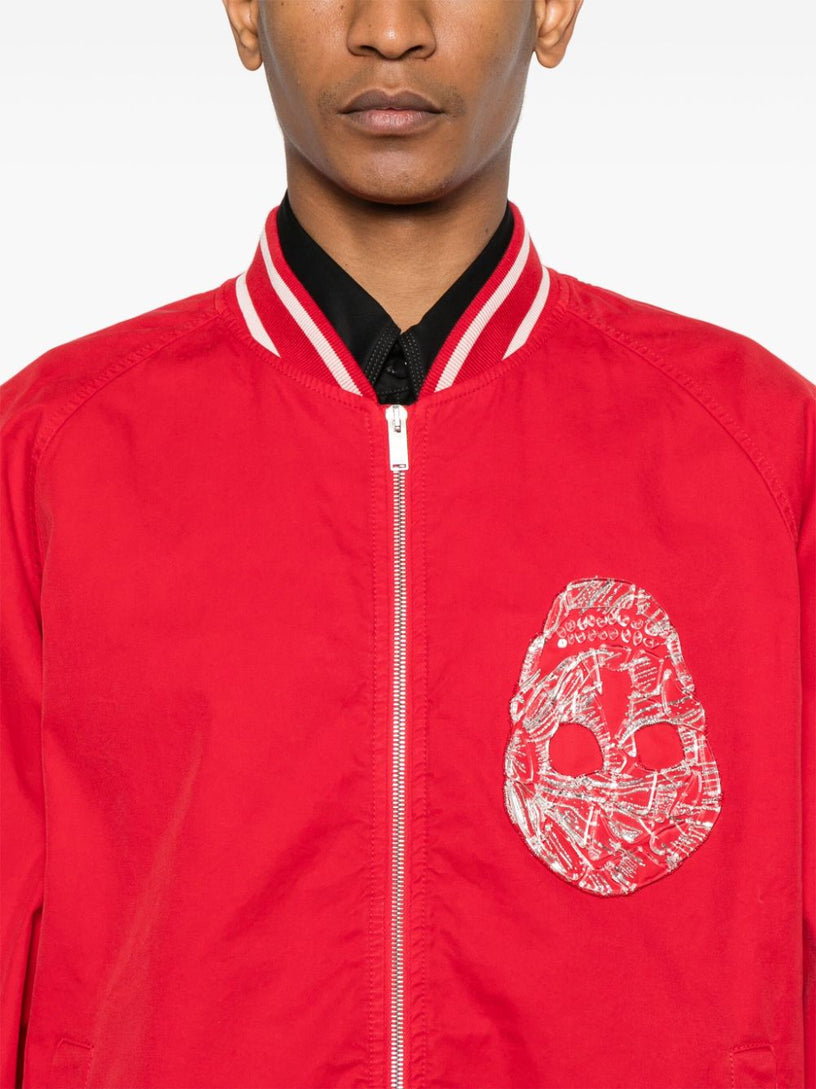 Skull Bomber Jacket