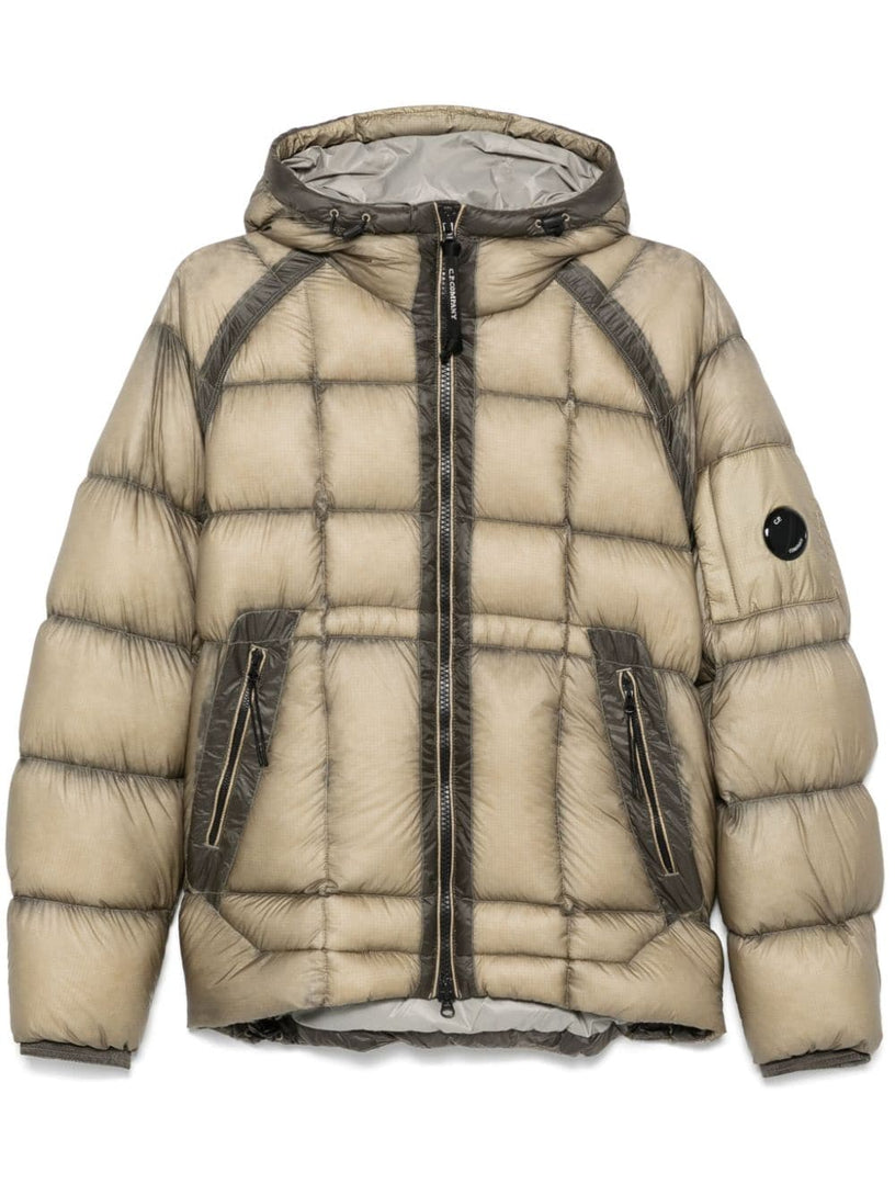 CP COMPANY D.d. shell hooded medium down jacket