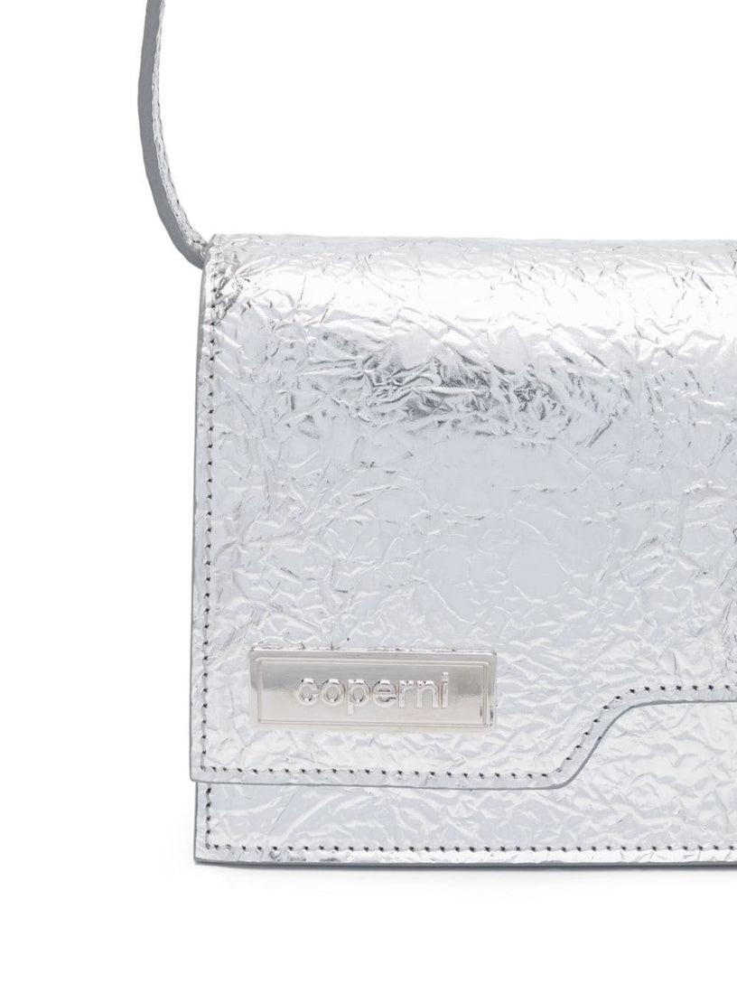 Mini aluminum satchel bag