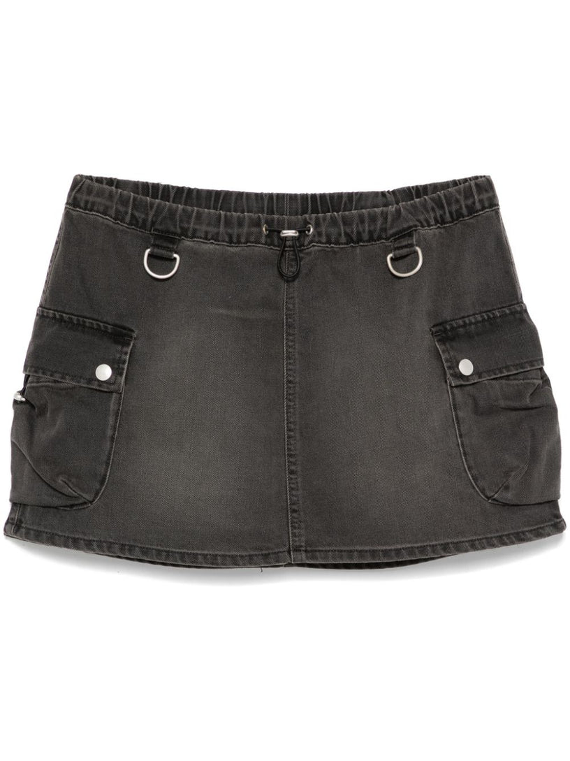 Coperni Denim cargo skirt