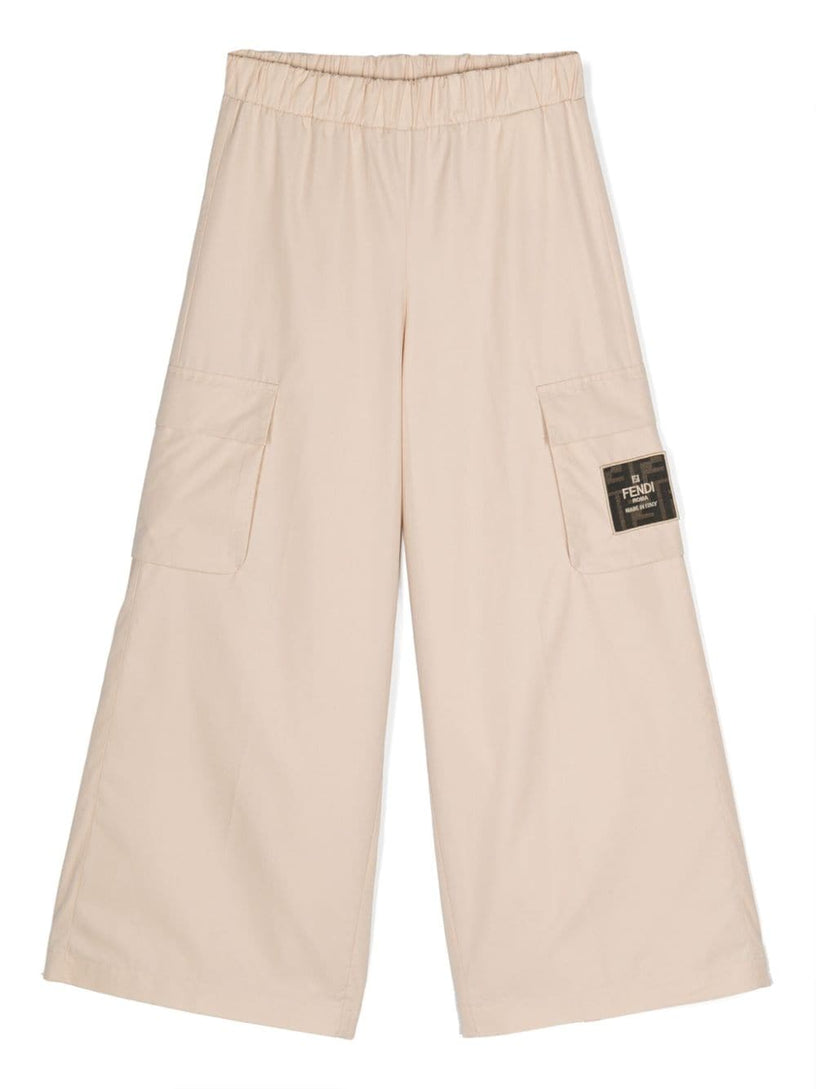 Poplin trousers