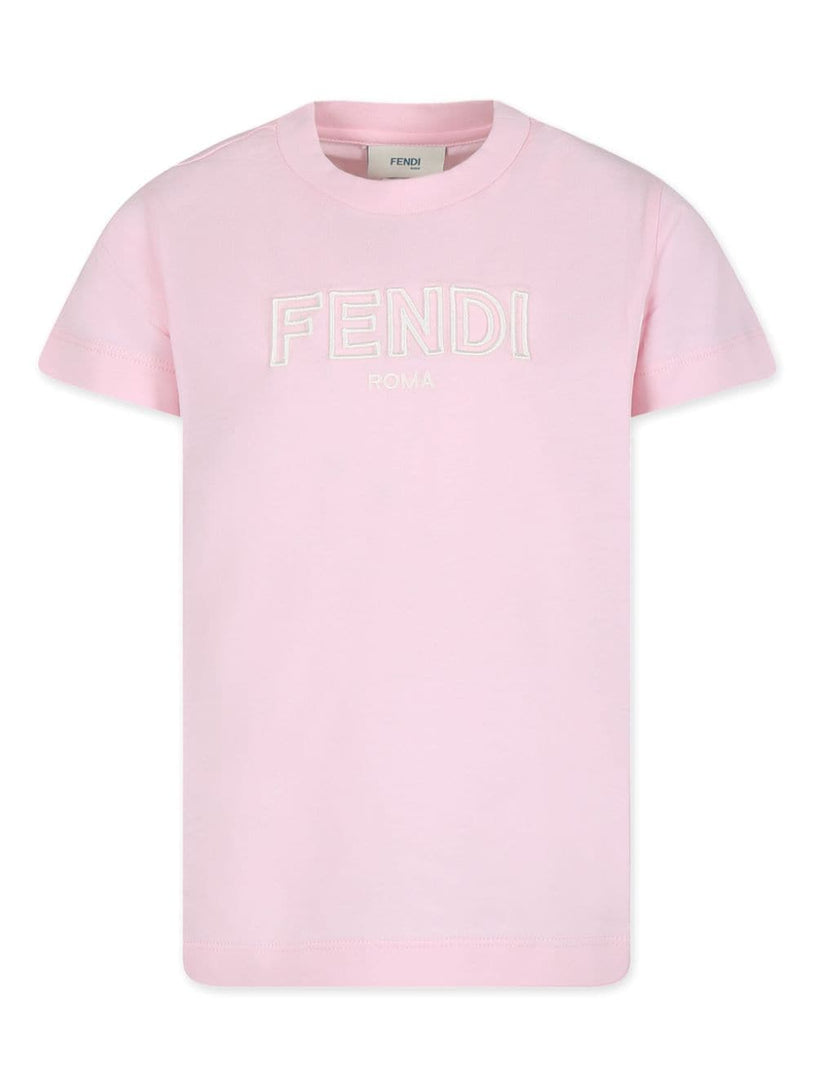 FENDI Kids Junior chenille t-shirt