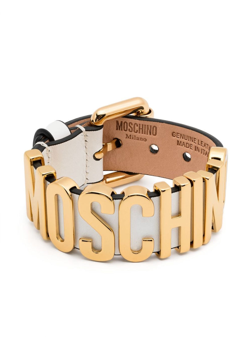 Moschino Lettering logo bracelet