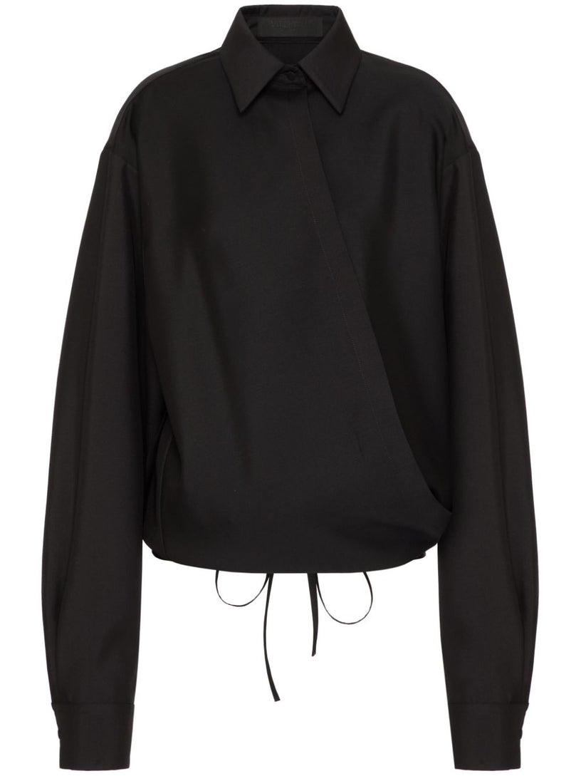 Valentino Garavani Techno light wool shirt