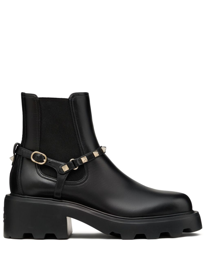 Valentino Garavani Beatle rockstud in calfskin