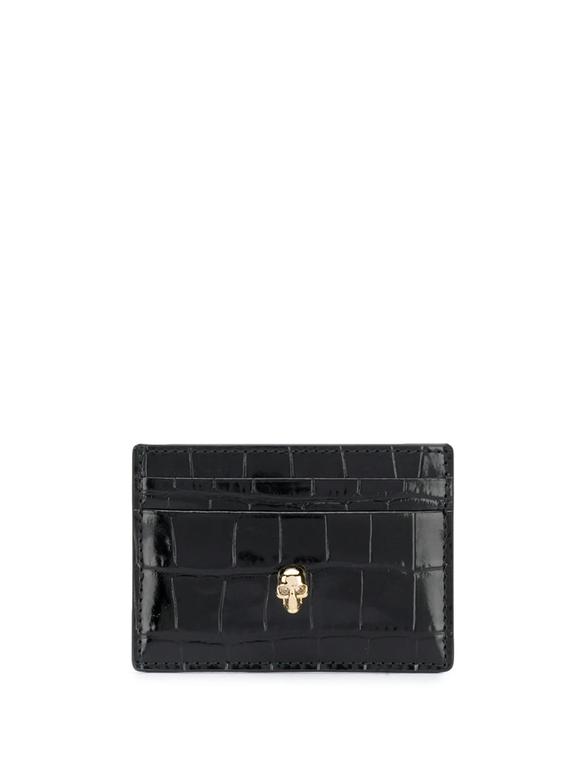 Alexander McQueen Skull card holder