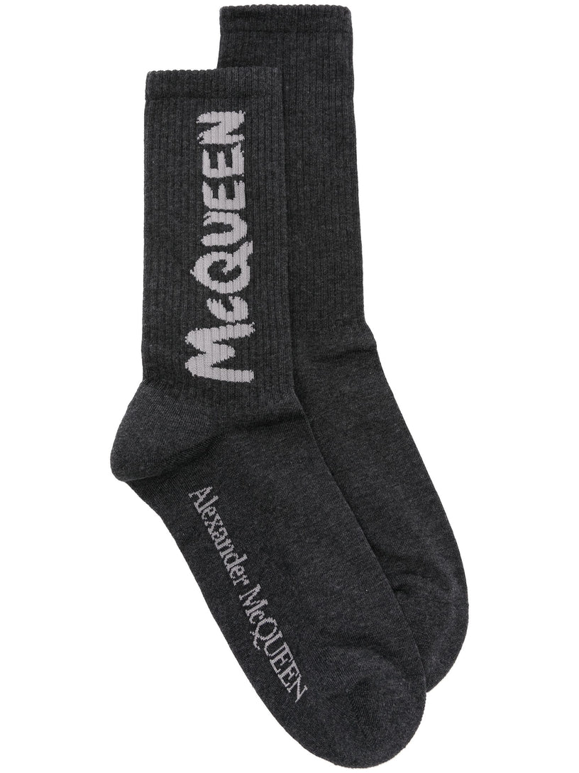 McQueen Graffiti socks