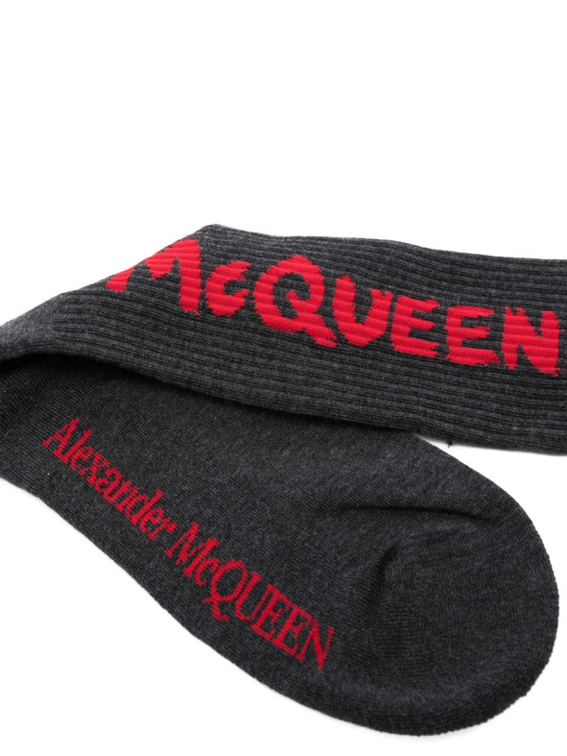 McQueen Graffiti socks