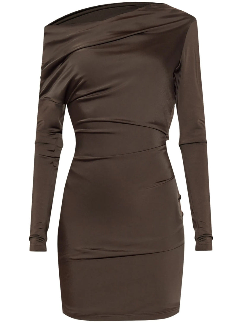 Alexander McQueen Asymmetric minidress