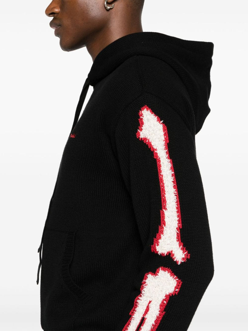 Bones hooded jumper