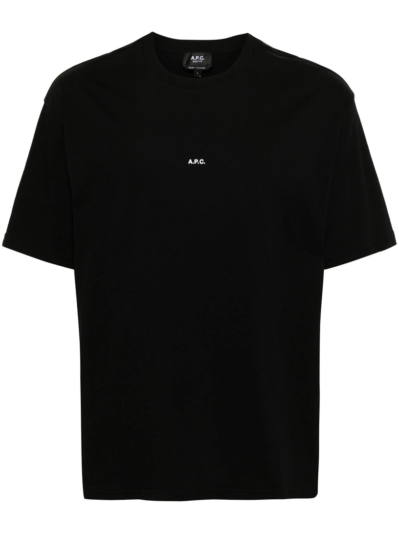 Boxy t-shirt with micro logo