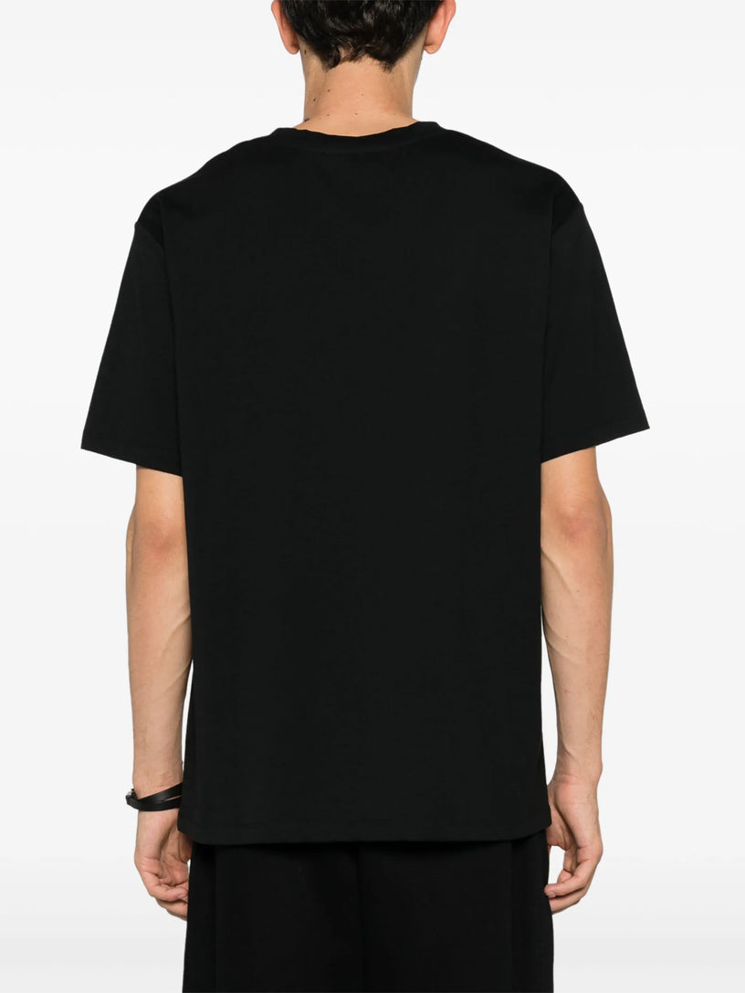 Short-sleeved T-shirt with Balmain Paris print