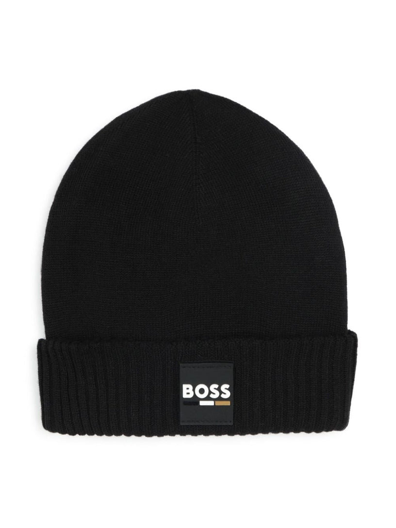 Beanie with logo application