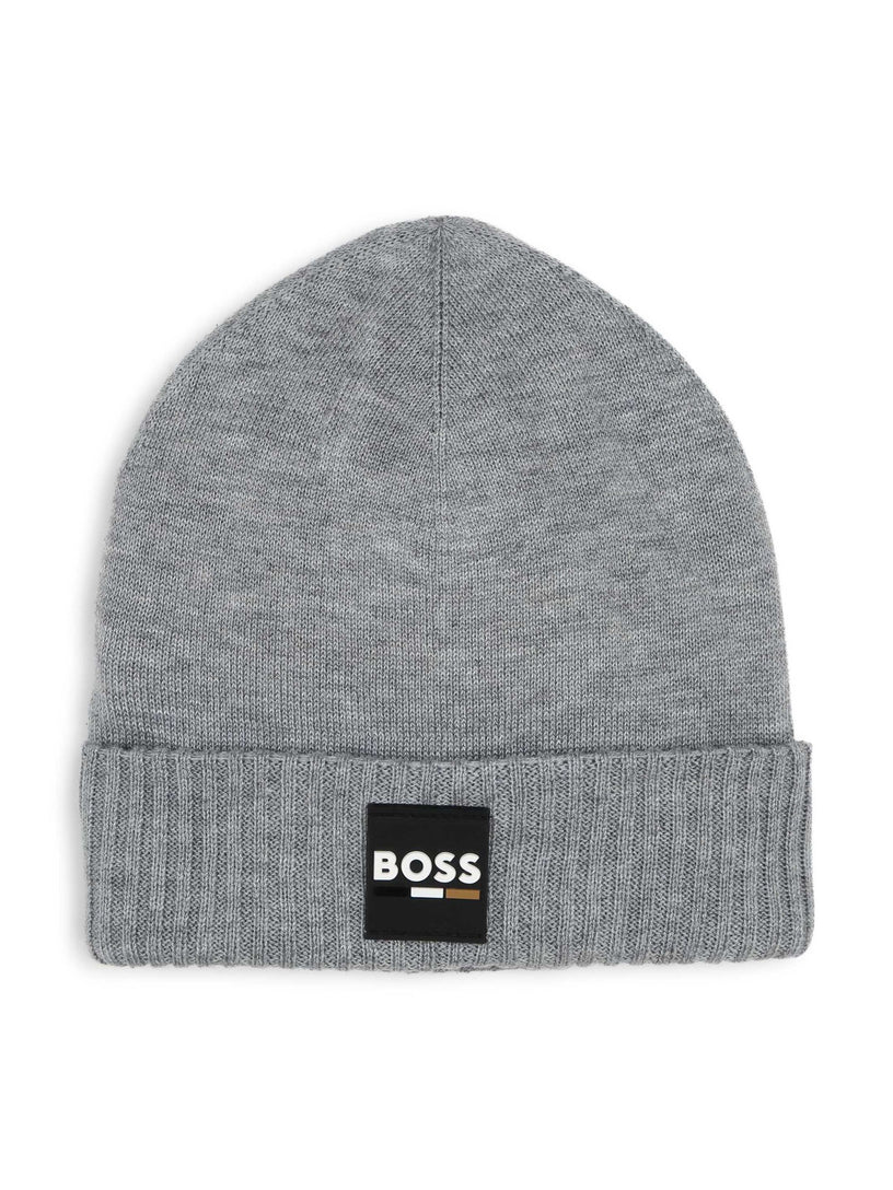 Beanie with logo application