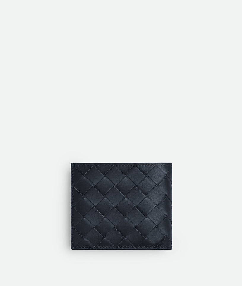 Bi-Fold Woven Wallet With Coin Purse