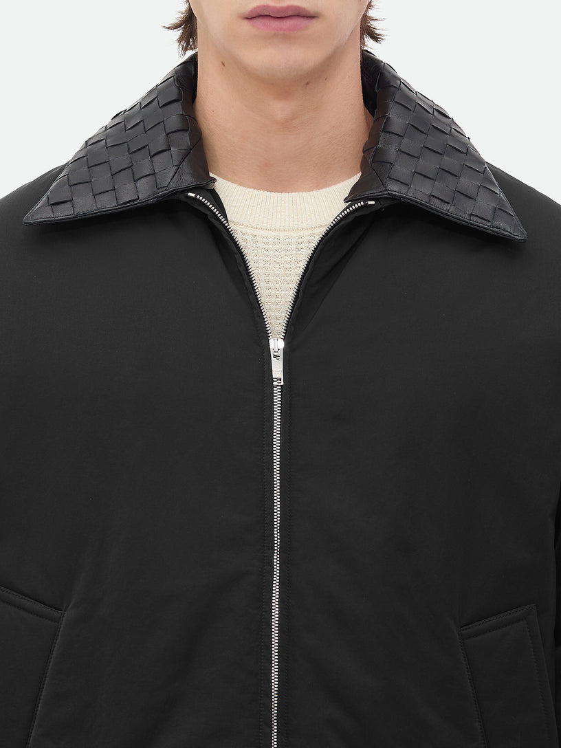 Tech nylon down jacket