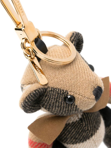 Thomas Check Bear key ring