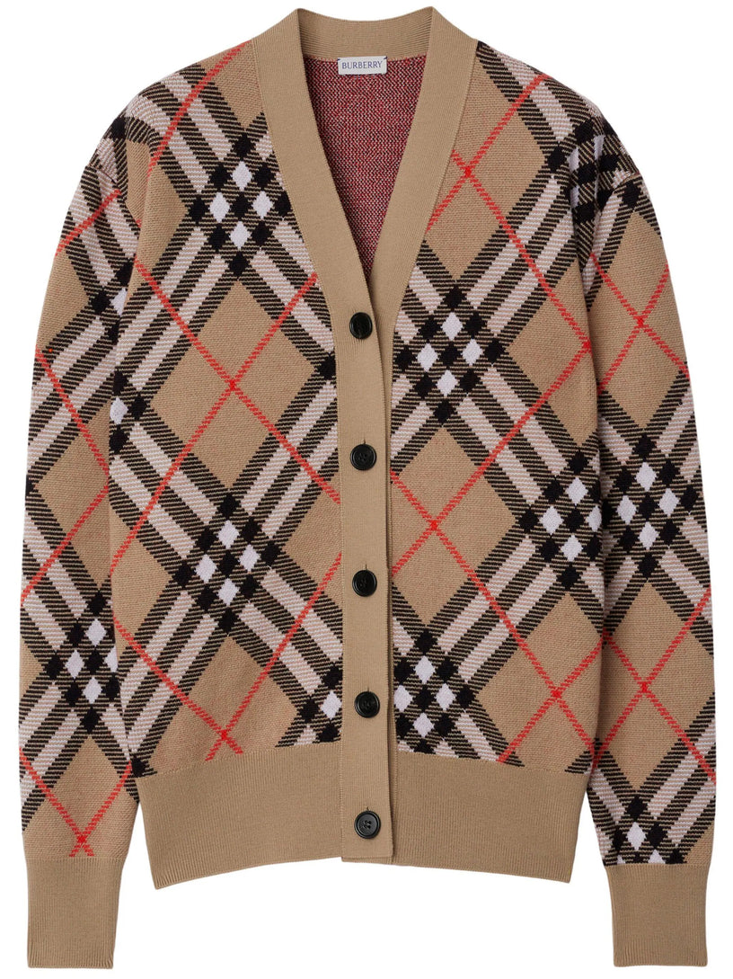 Burberry Check cardigan