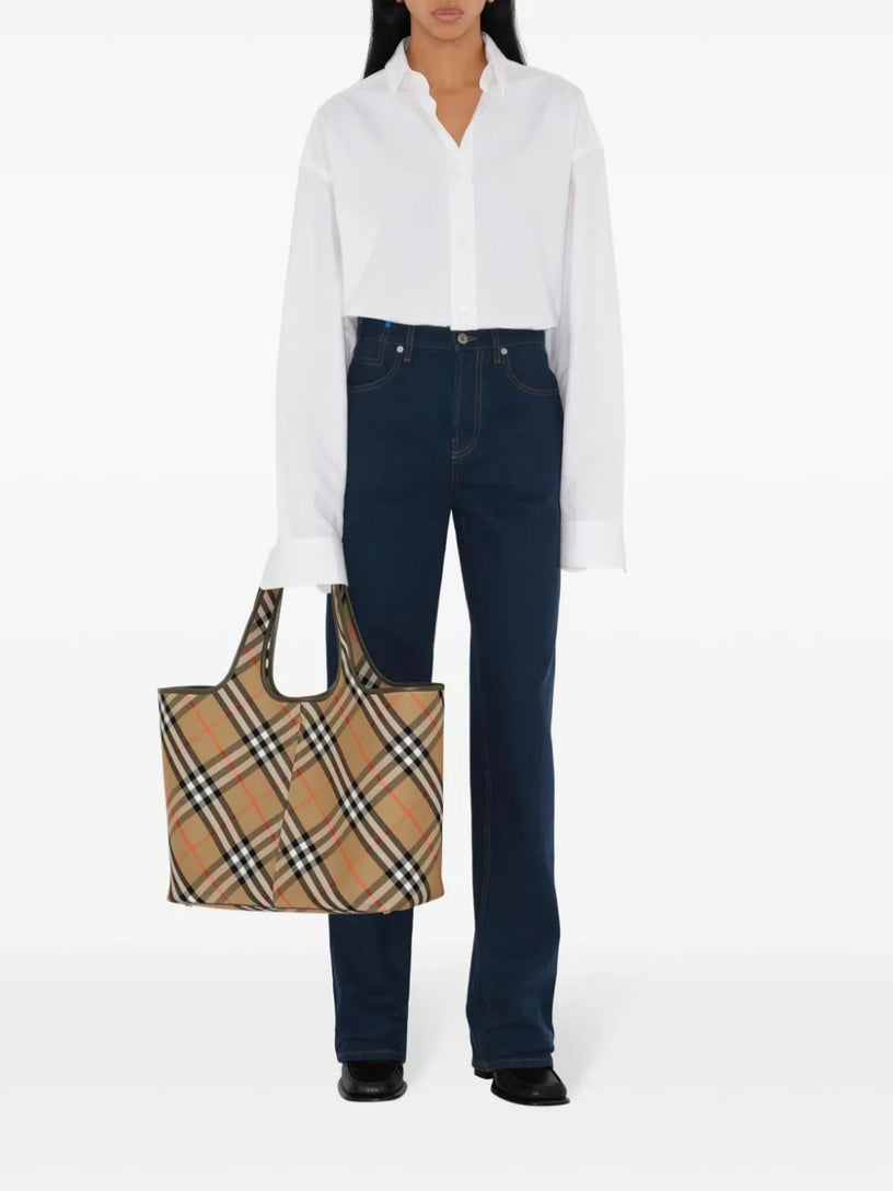 Medium Check tote