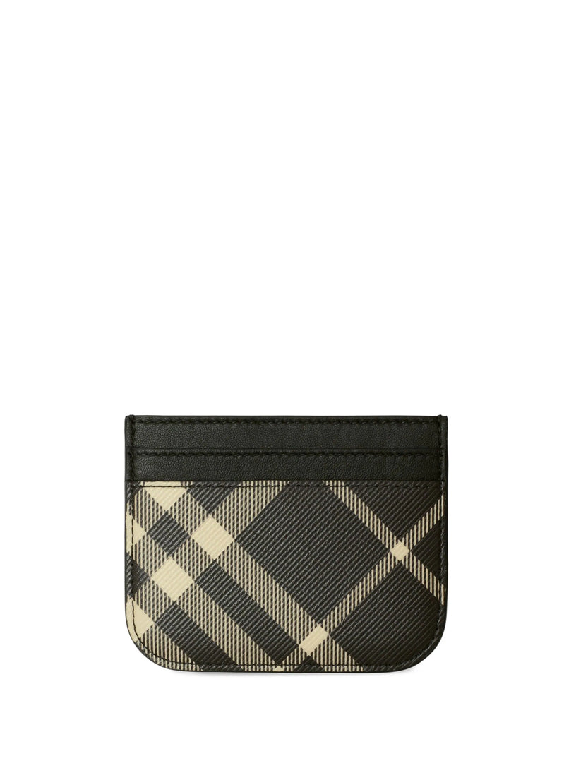 Burberry Check credit card holder