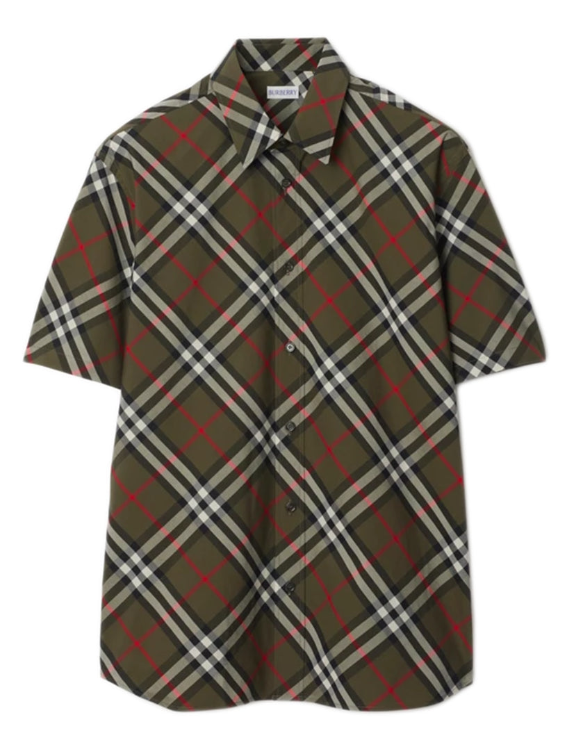 Burberry Check cotton shirt