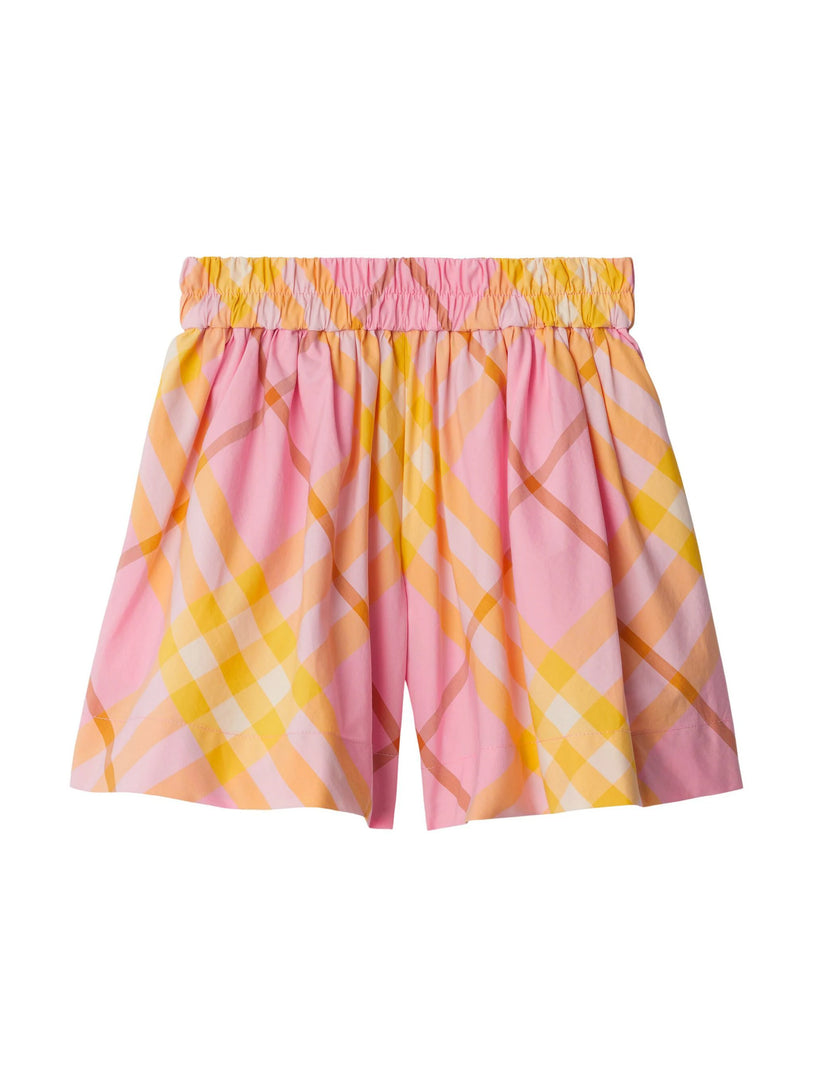 Burberry Kids Check shorts