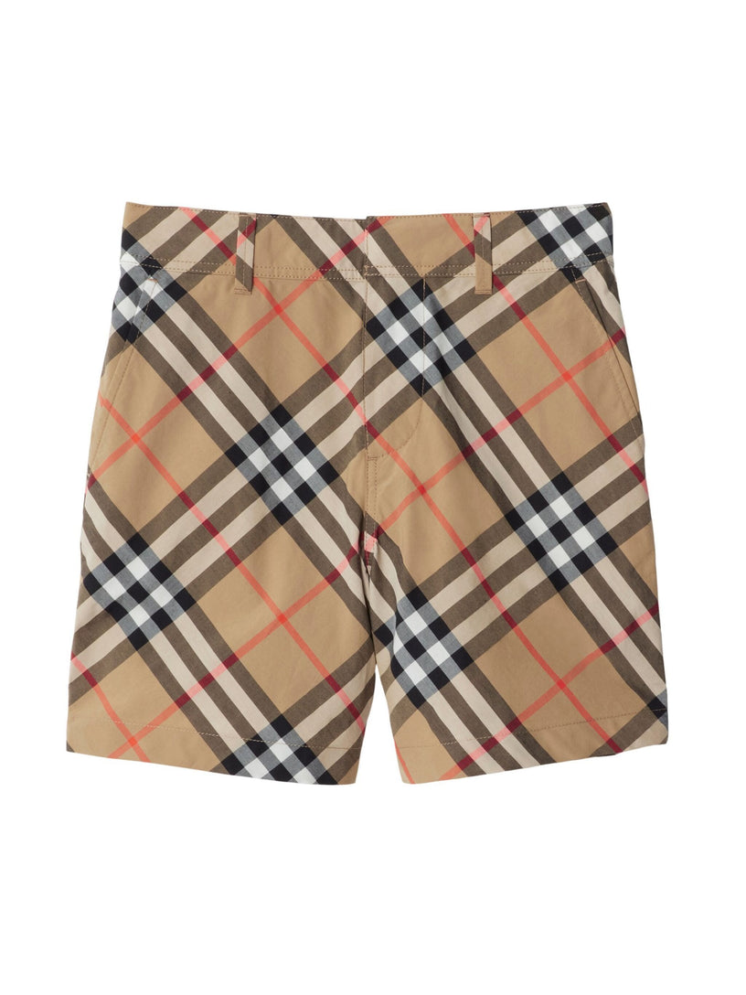 Burberry Kids Check shorts