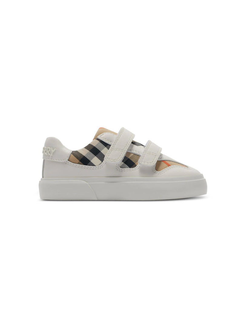 Burberry Kids Check sneakers