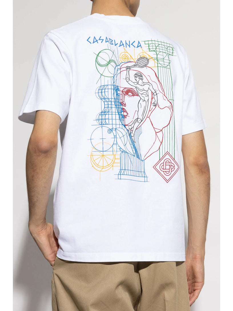 Drawing lab screen t-shirt