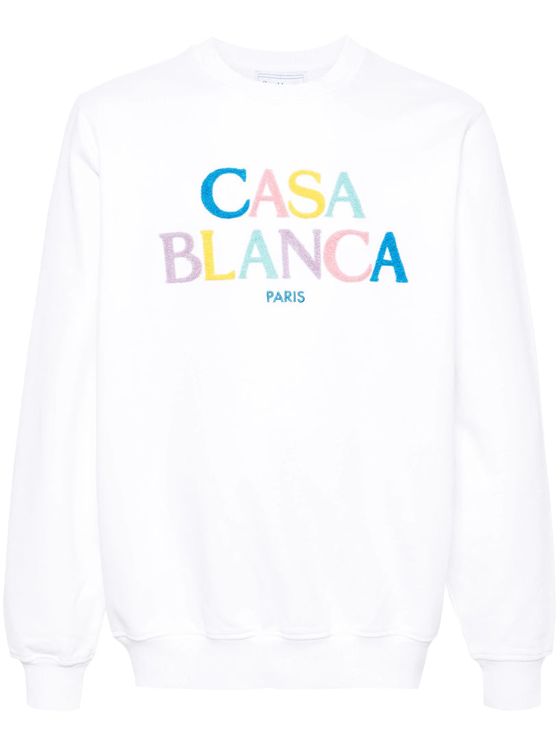 CASABLANCA Stacked logo sweatshirt