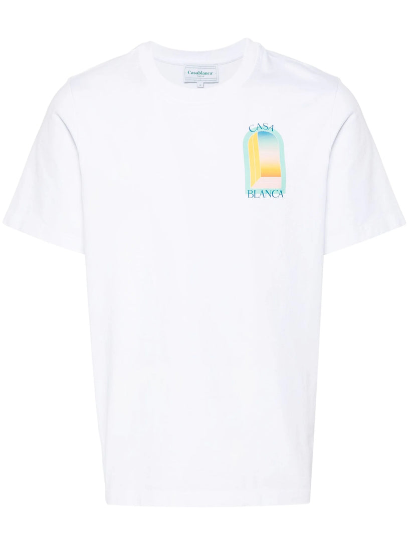 CASABLANCA L'arc coloré t-shirt