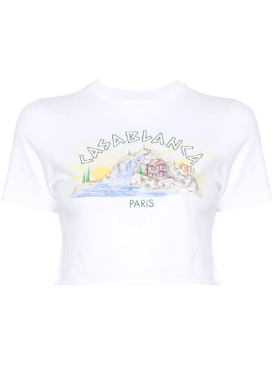 Mountain river printed baby t-shirt