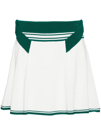 Draped Tennis Skirt