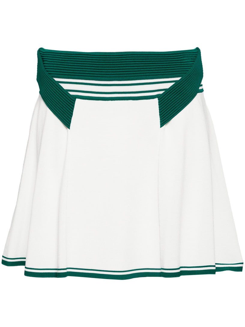 CASABLANCA Draped tennis skirt