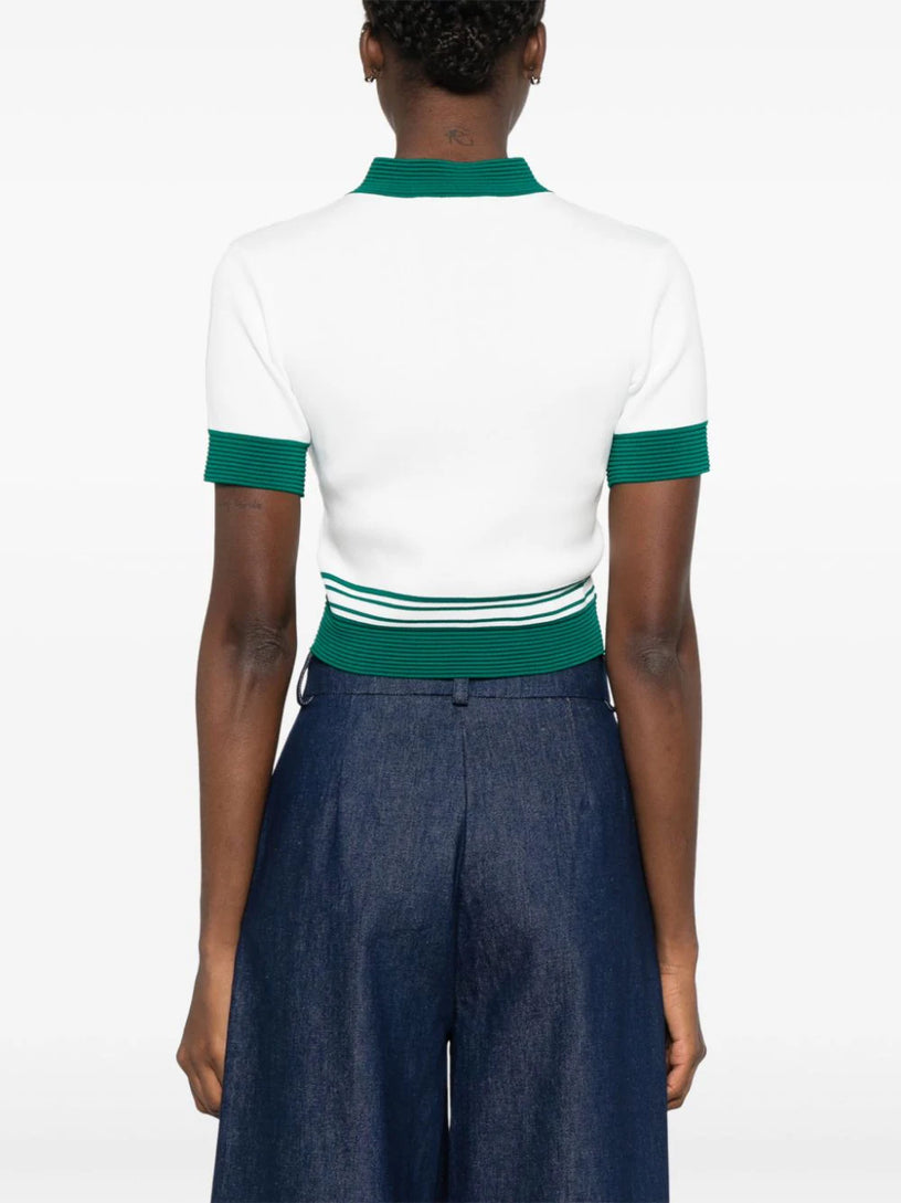 Draped Tennis Top