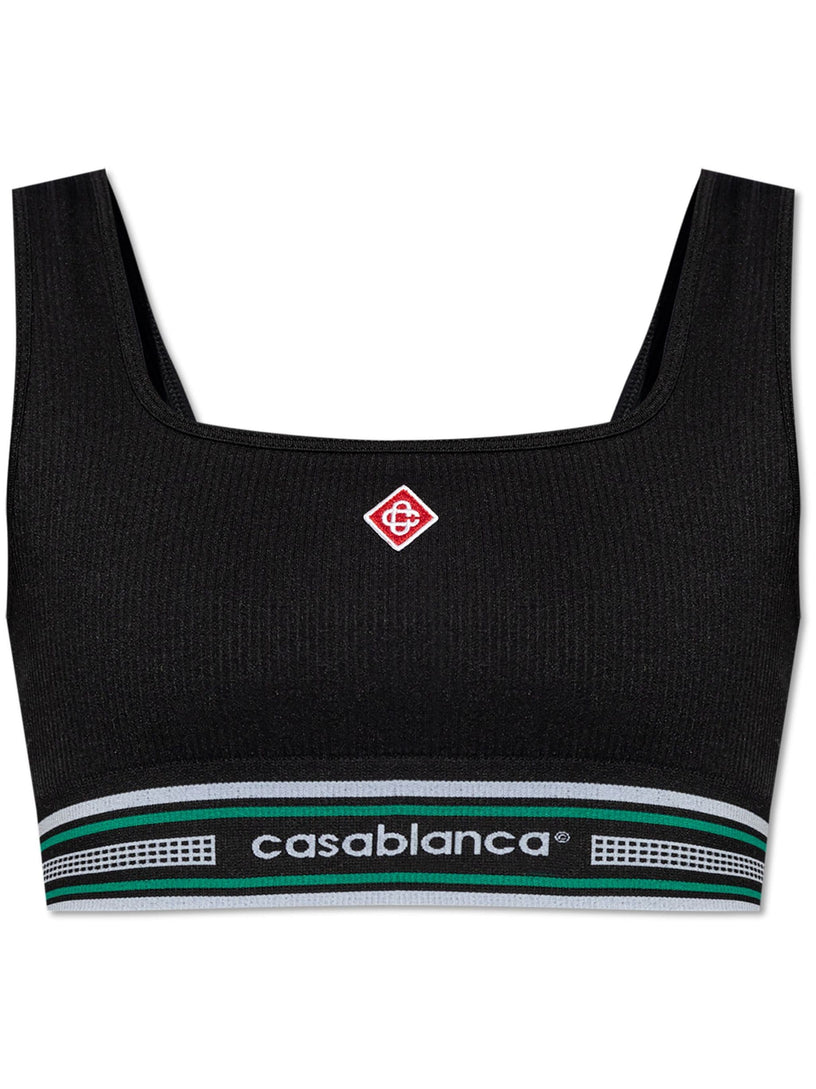 CASABLANCA Seamless cropped top