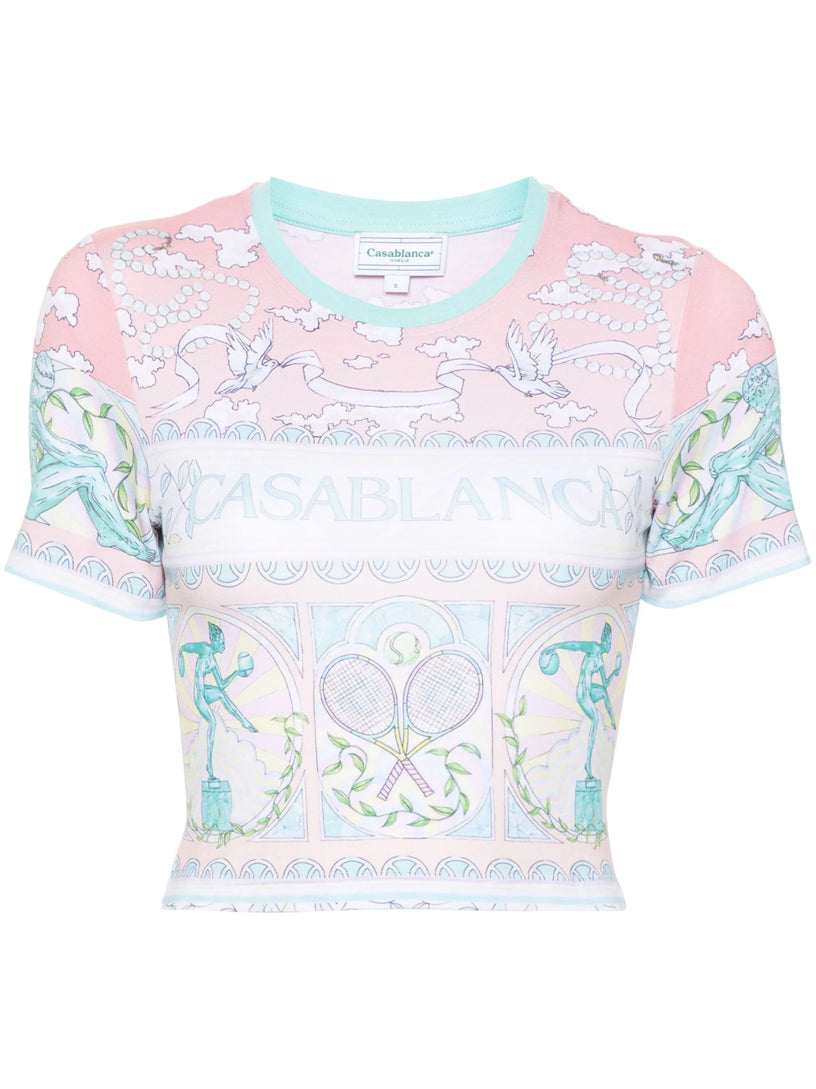 CASABLANCA Vase t-shirt