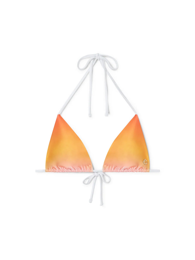 CASABLANCA Gradient bikini top