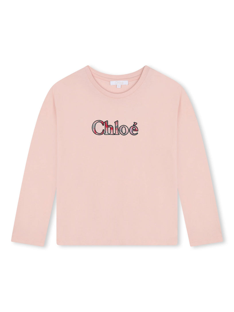 Chloé Kids Logo t-shirt