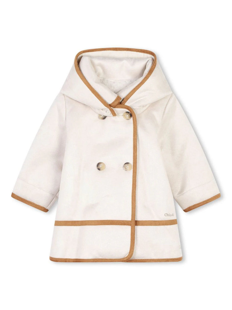 Chloé Kids Coat with hood