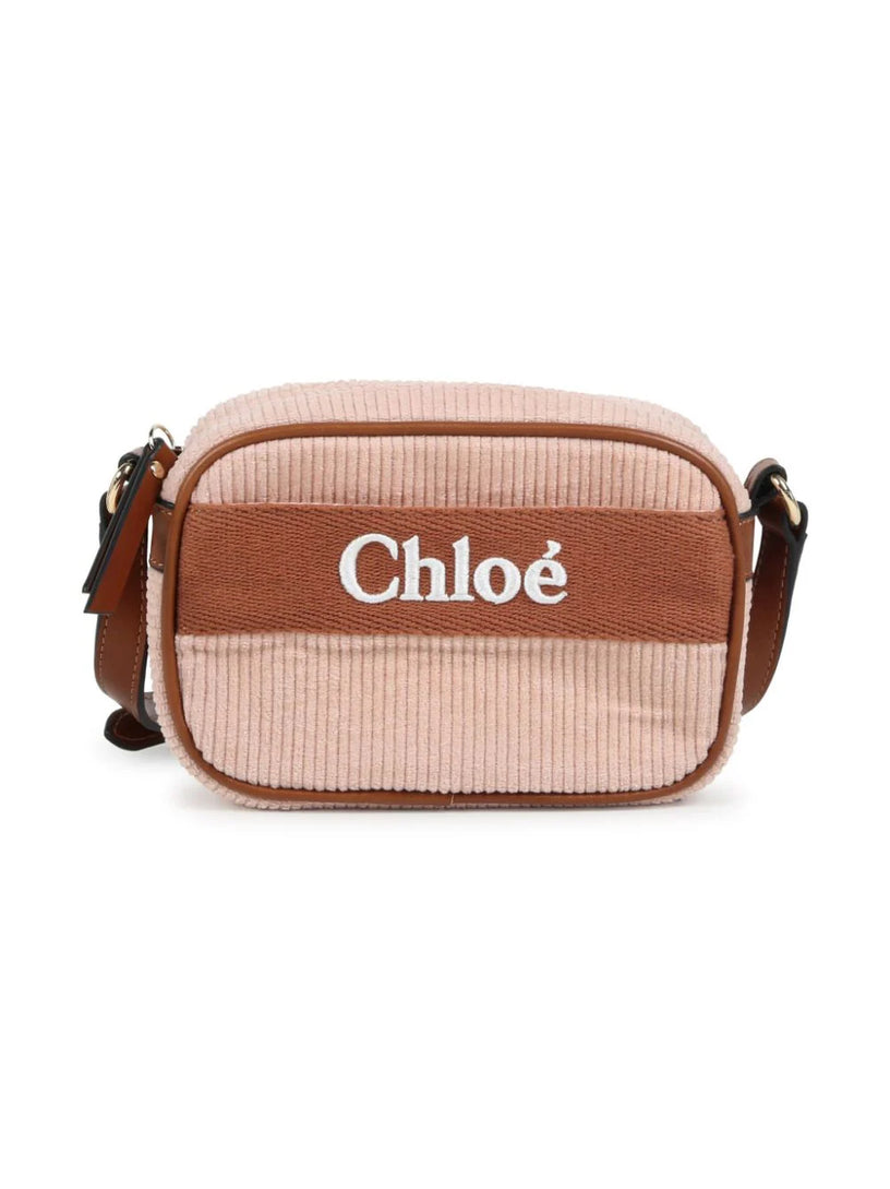 Chloé Kids Shoulder bag with embroidery