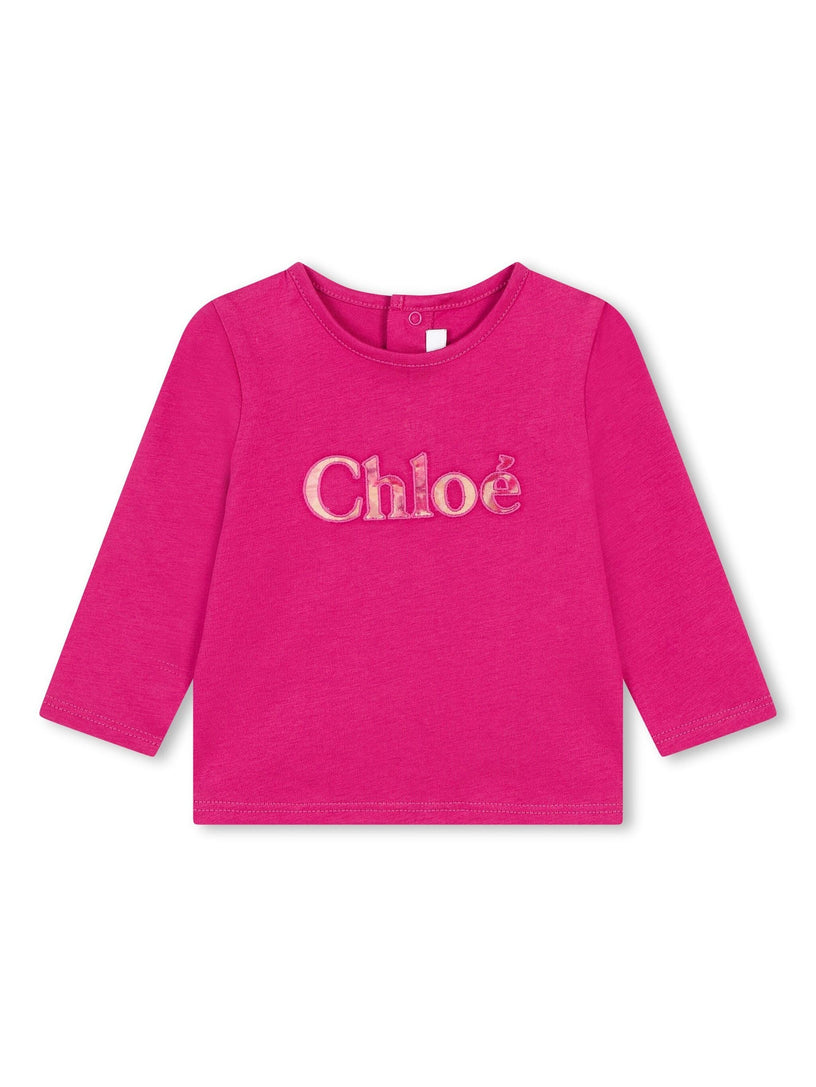 Chloé Kids Logo t-shirt