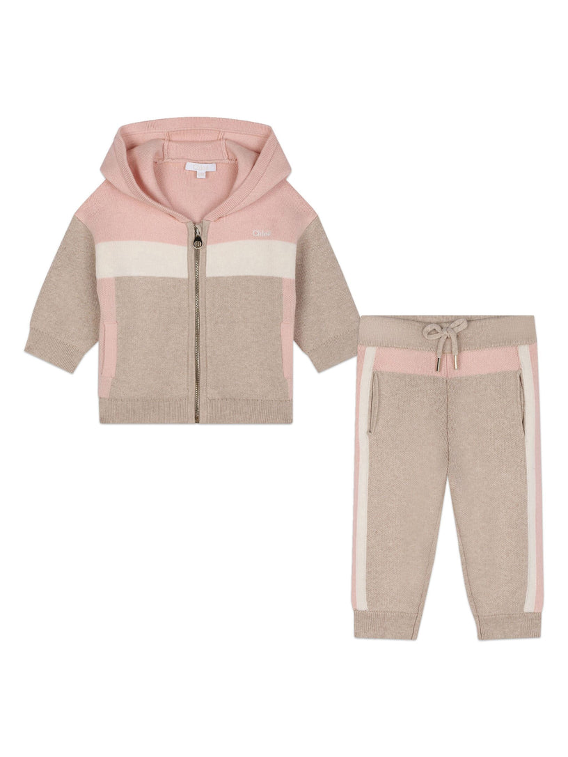 Chloé Kids Knitted tracksuit