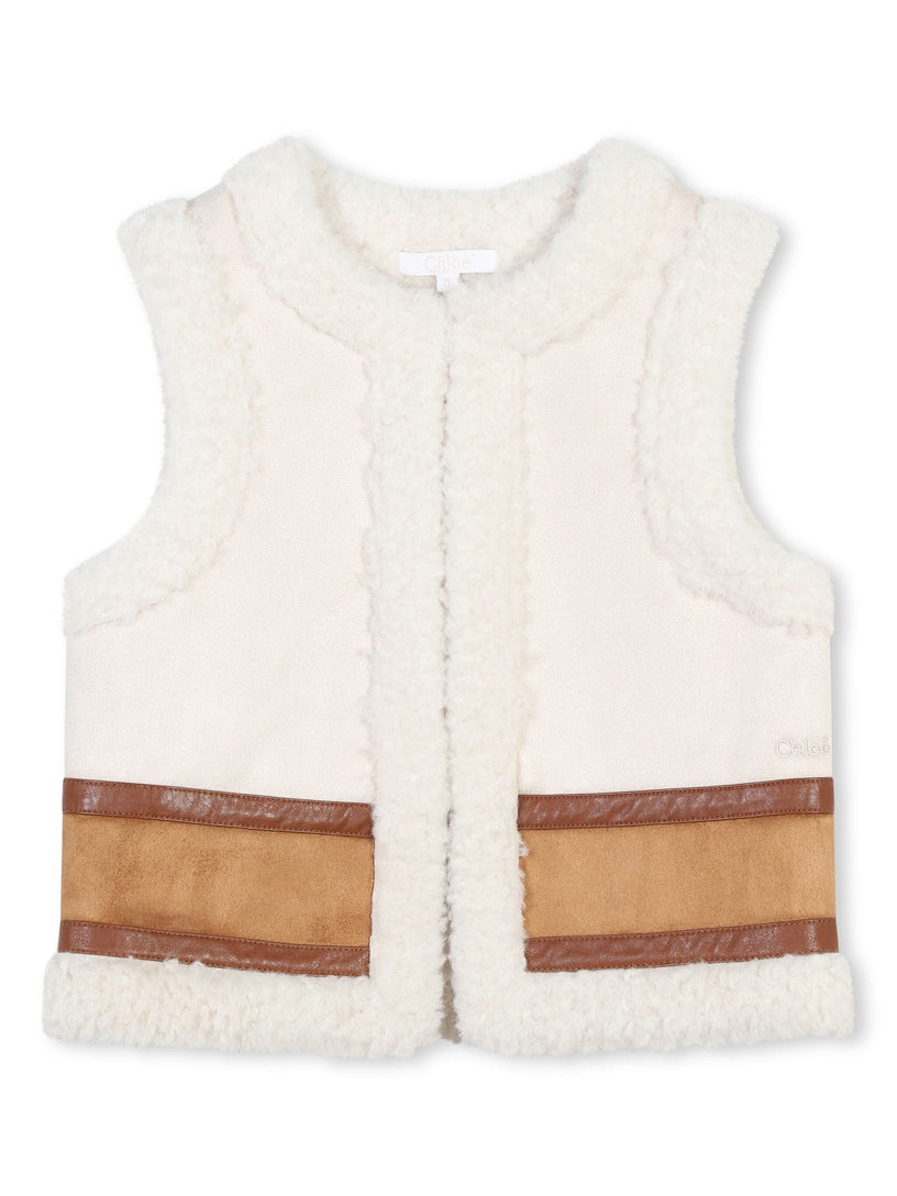 Chloé Kids Suede vest