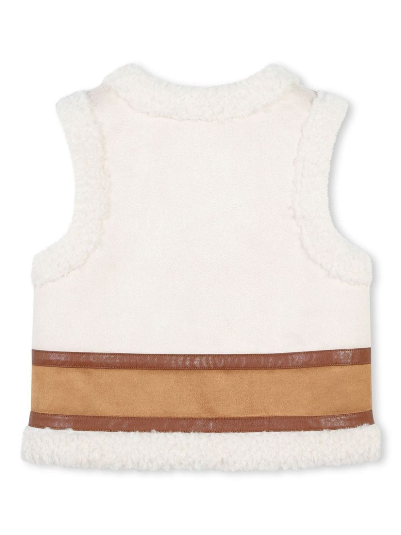 Suede vest