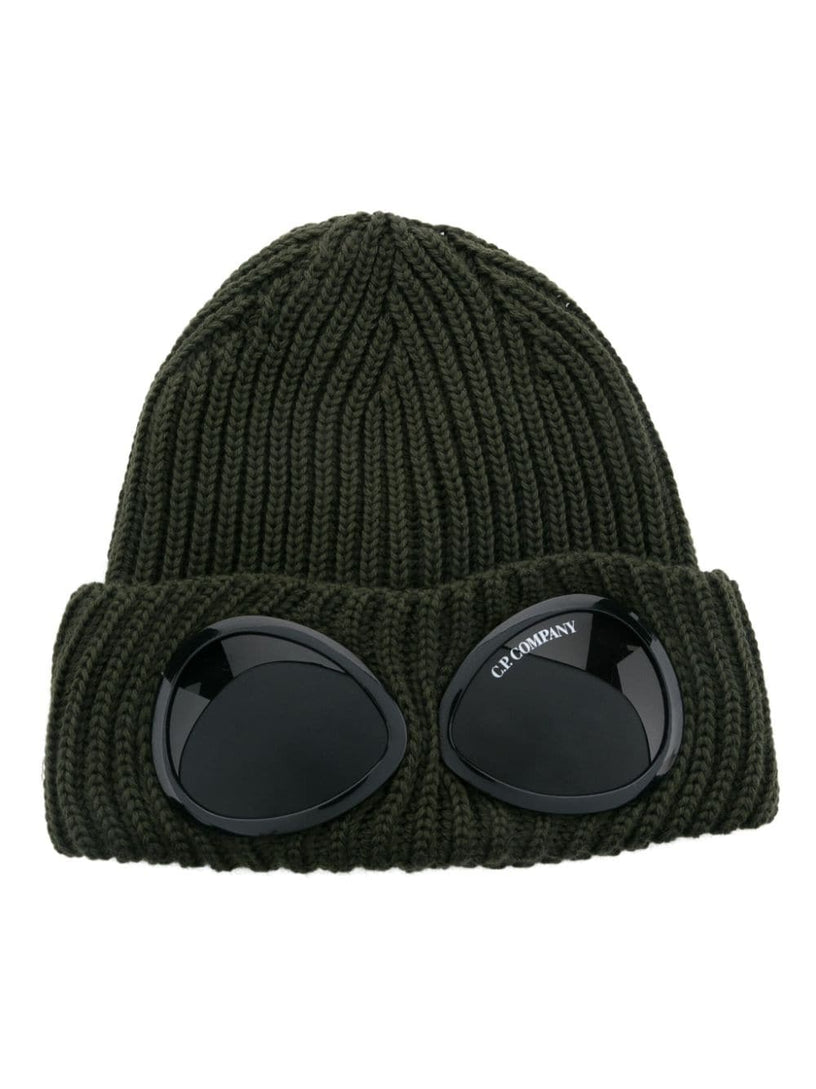 CP COMPANY Beanie with goggles detail