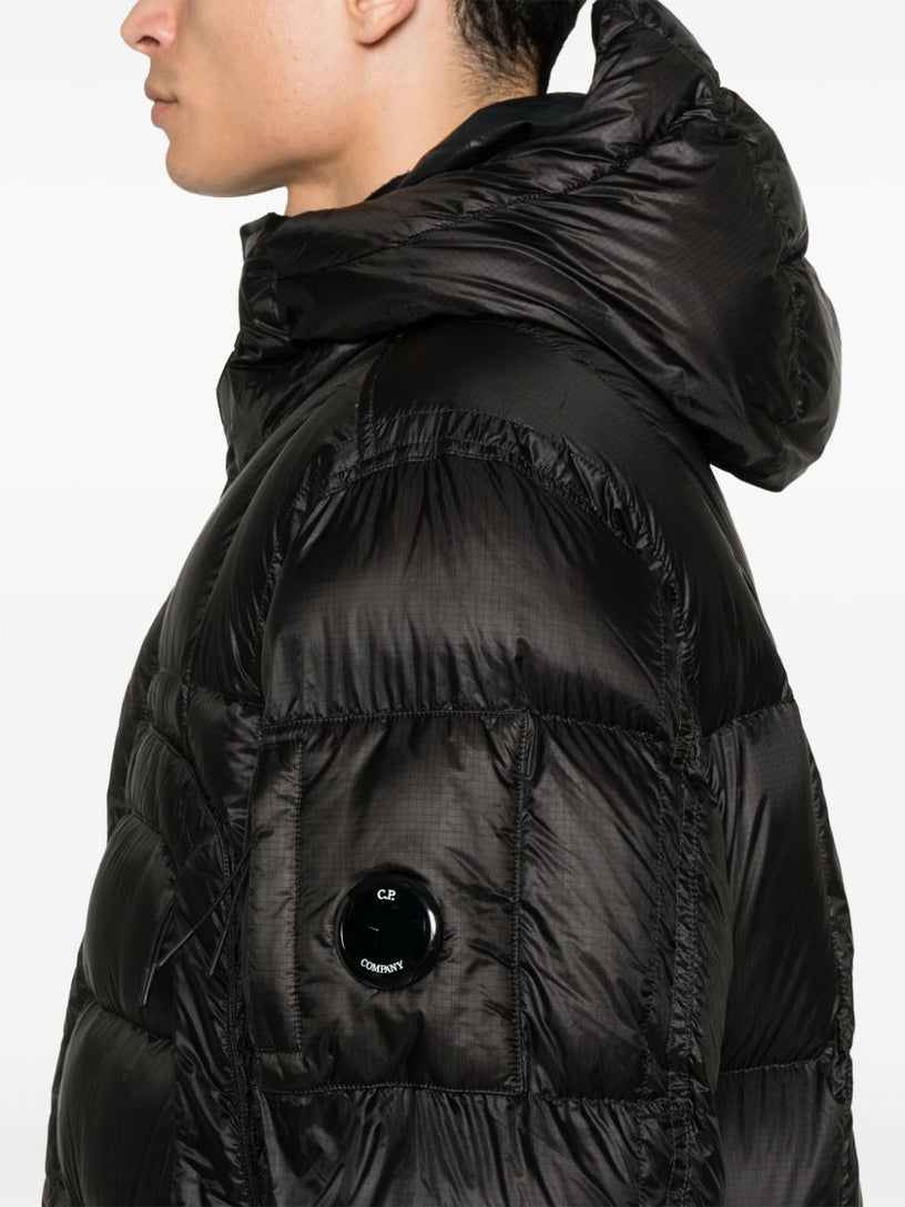 D.D. Shell Hooded Long Down Jacket